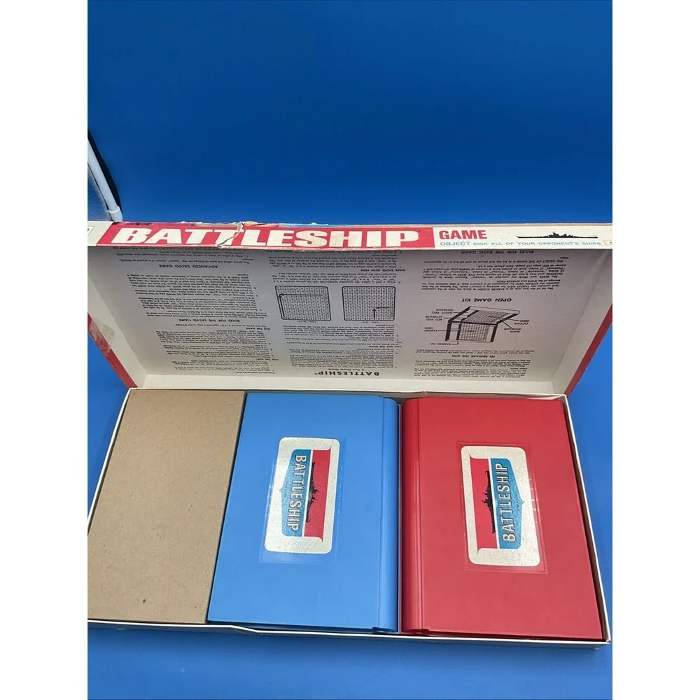 Battleship Board Game Milton Bradley 4730 Original Box Complete Vintage 1971